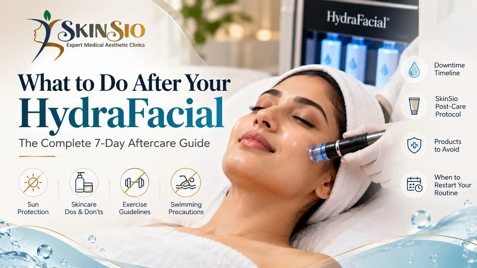 What to Do After Your HydraFacial: The Complete 7-Day Aftercare Guide (Vadodara)