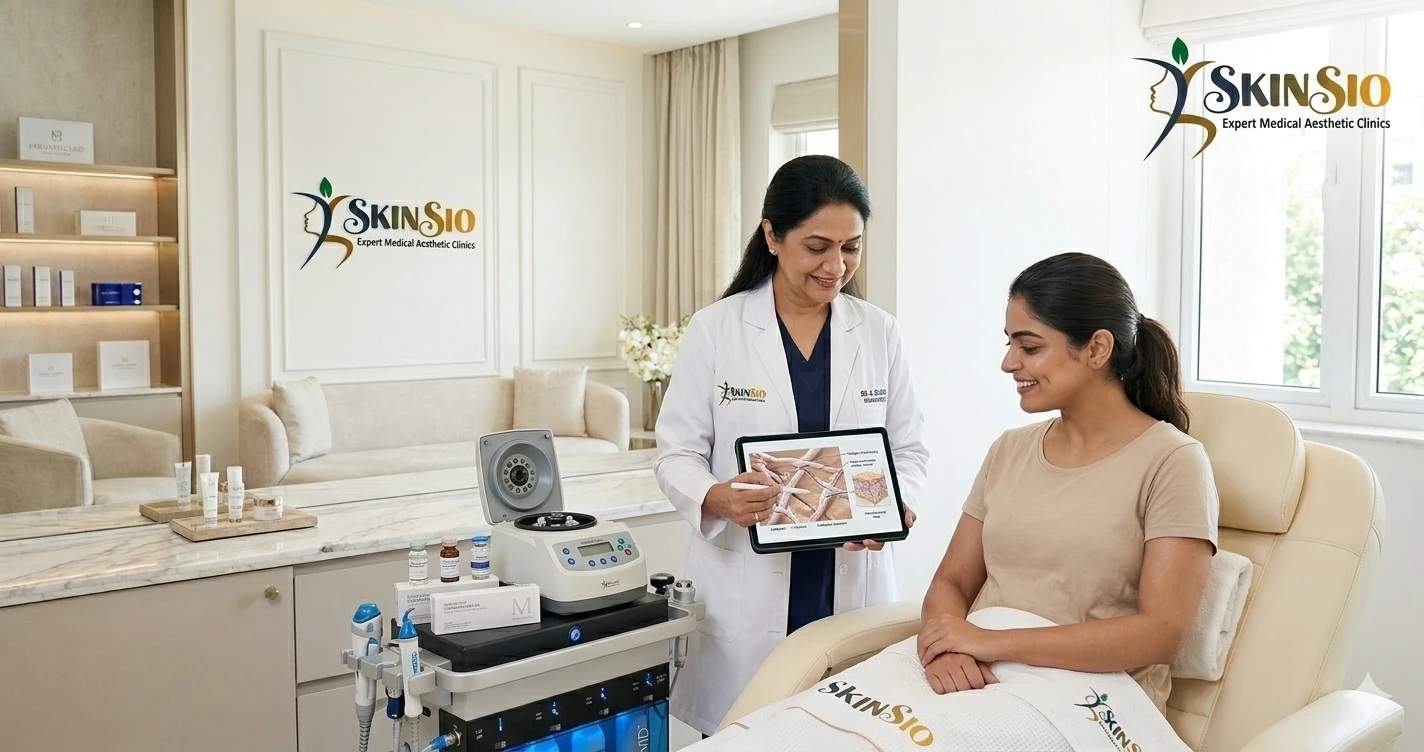 Regenerative Aesthetics & Biostimulator Treatments in Vadodara: PRP, PRF, Sculptra & Radiesse Explained